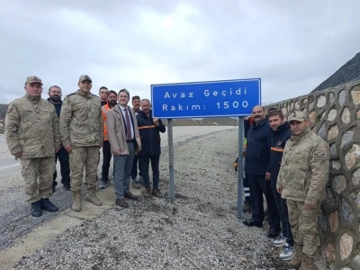 Kemaliye&rsquo;de "&Ccedil;imento Ge&ccedil;idi"nin adı "Avaz Ge&ccedil;idi" olarak değiştirildi
