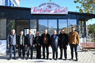 Kemer Belediyesi Kadınlar Lokali a&ccedil;ılıyor

