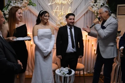 Kemer Belediyesi Kadınlar Lokali&rsquo;nde ilk nişan merasimi
