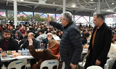 Kemer&rsquo;de iftar sofrası &Ccedil;amyuva&rsquo;da kuruldu
