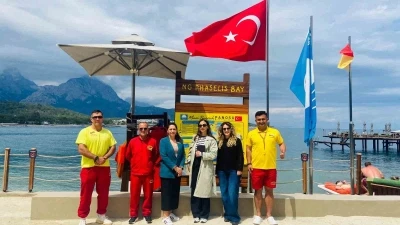 Kemer&rsquo;de Mavi Bayrak denetimleri başladı
