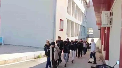 Gaziantep&rsquo;in de aralarında bulunduğu 10 ilde eş zamanlı baskın 