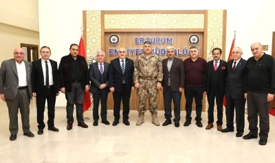 Kent Konseyi&rsquo;nden Emniyet M&uuml;d&uuml;r&uuml; Karaburun&rsquo;a hayırlı olsun ziyareti
