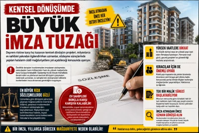 Kentsel D&ouml;n&uuml;ş&uuml;mde B&uuml;y&uuml;k İmza Tuzağı: Uzmanlardan Ev Sahiplerine Kritik Uyarılar