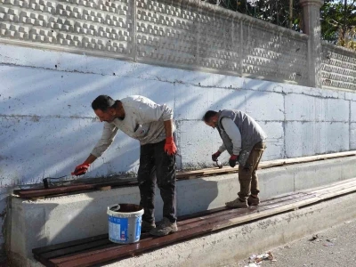 Kepez Belediyesi’nden okullara estetik dokunuş
