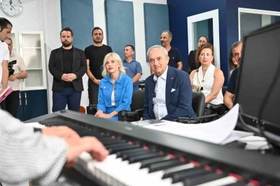 Kepez Belediyesi’nden Şehit Celal Özcan Anadolu Lisesi’ne müzik sınıfı
