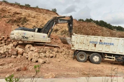Kepez&rsquo;de heyelan riskine m&uuml;dahale
