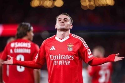 Kerem Aktürkoğlu, Benfica’ya veda etti
