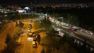 Kerk&uuml;k bulvarında 14 milyon TL&rsquo;lik asfalt &ccedil;alışması
