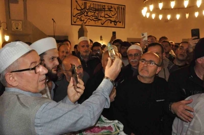 Keşan&rsquo;da Sakal-ı Şerif tarihi camide ziyarete a&ccedil;ıldı
