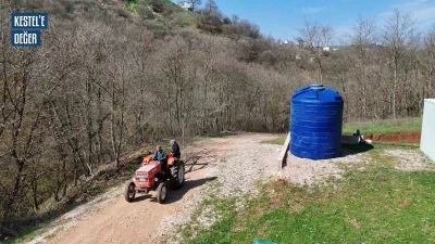 Kestel Belediyesi, 4 Kırsal Mahalleye 20 Tonluk Su Deposu Kazandırdı
