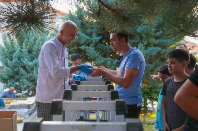 Kibar Feyzo filmi Keçiören’de açık hava sinemasında gösterimdeydi
