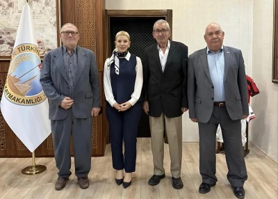 Kıbrıs gazilerinden Kaymakam Yıldırım&rsquo;a anlamlı ziyaret
