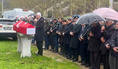 Kıbrıs Gazisi Sabri Aslan son yolculuğuna uğurlandı
