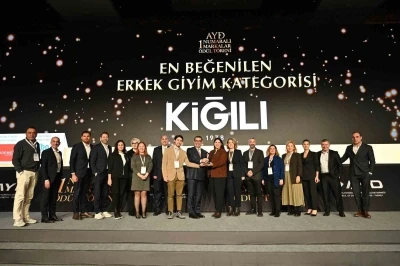 Kiğılı, ‘En Beğenilen Erkek Giyim Markası’ seçildi
