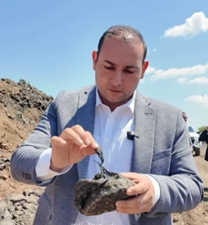 Kilis OSB&rsquo;de Petrol Benzeri Madde, Belediye Başkanı Sahada İnceleme Yaptı