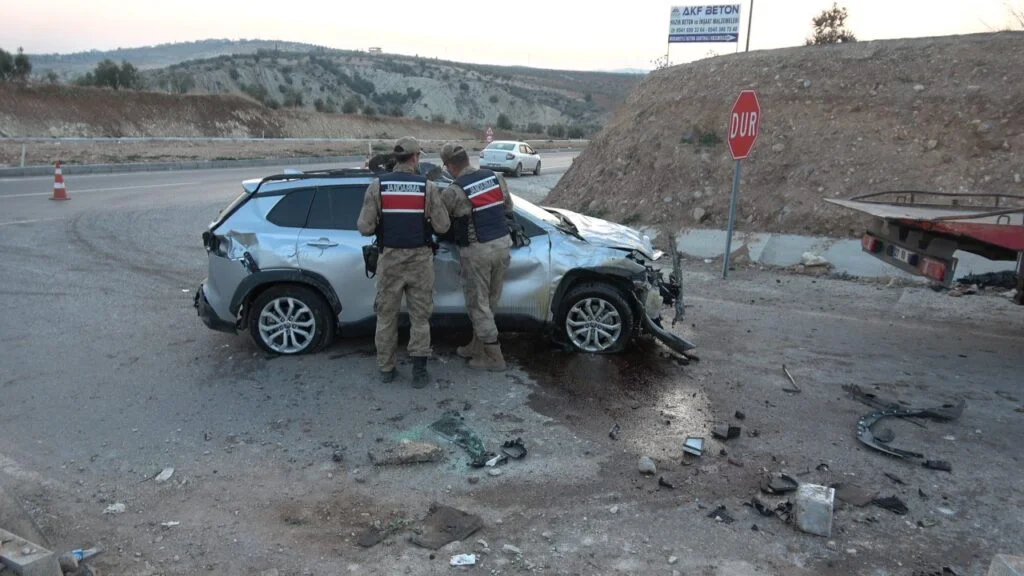 Kilis&rsquo;te Direksiyon Sınavında Kaza