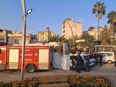 Kilis’te halk otobüsünün çarptığı yaya hayatını kaybetti
