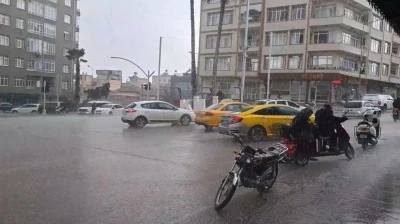 Kilis&rsquo;te kuvvetli yağış  etkili oldu
