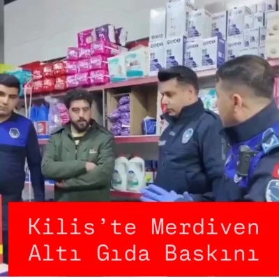 Kilis’te Merdiven Altı Gıda Baskını: Ölü Fareler ve Son Kullanım Tarihi Geçmiş Ürünler Ele Geçti