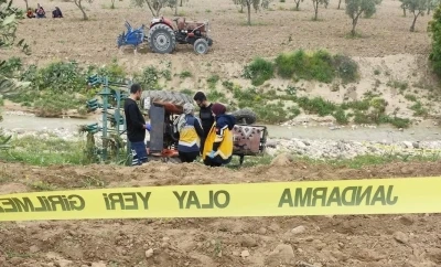 Kilis&rsquo;te trakt&ouml;r kazası: 1 &ouml;l&uuml;
