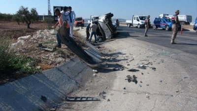 Kilis’te zincirleme kaza: 1 ölü, 4 yaralı