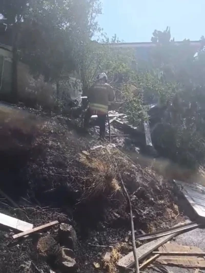 Kırıkhan&rsquo;da bah&ccedil;e yangını
