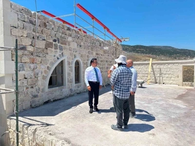 Kırıkhan&rsquo;da Beyazıd-ı Bestami hazretleri t&uuml;rbesinde &ccedil;alışmalar s&uuml;r&uuml;yor
