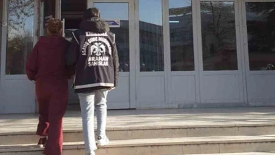 Kırıkkale&rsquo;de 18 yıl 10 ay hapis cezası bulunan firari kadın yakalandı
