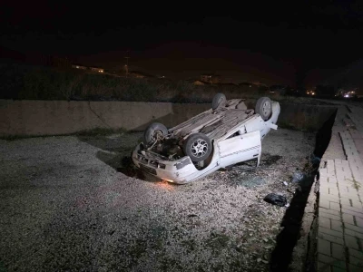 Kırıkkale’de otomobil takla attı: 1 yaralı
