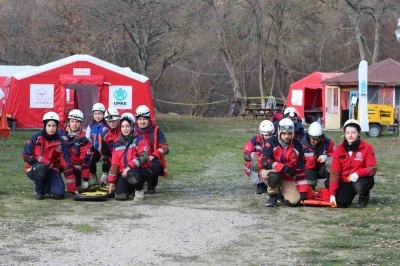 Kırklareli&rsquo;nde 11 sağlık personeline UMKE belgesi

