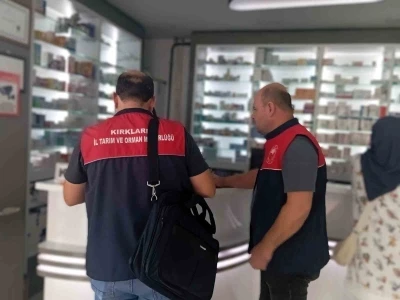 Kırklareli’nde eczanelere denetim
