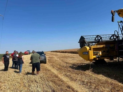 Kırklareli&rsquo;nde hasat sezonunda bi&ccedil;erd&ouml;ver denetimleri s&uuml;r&uuml;yor
