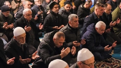 Kırklareli&rsquo;nde şehit G&ouml;ktan &Ouml;z&uuml;pek i&ccedil;in mevlit okutuldu
