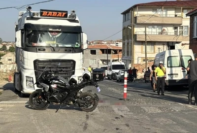 Kırklareli’nde yaya geçidinde tırın çarptığı kadın ağır yaralandı
