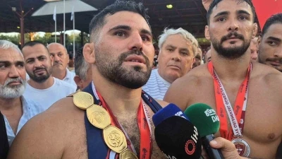 Kırkpınar&rsquo;ın yeni başpehlivanı Erkan Taş: "Kendimi r&uuml;yada gibi hissediyorum"
