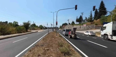 Kırmızı ışıkta durmayan sürücülere 2 bin 167 TL cezai işlem uygulandı
