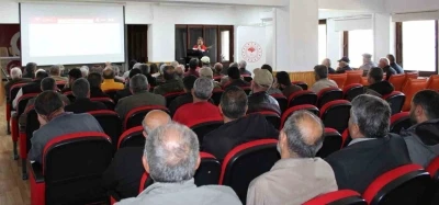 Kırsal kalkınma ve bireysel sulama destekleri Tercan&rsquo;da anlatıldı
