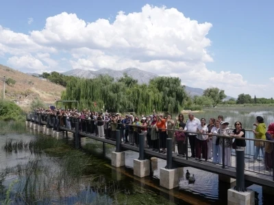 Kırsaldaki kadınları Denizli&rsquo;nin değerleriyle buluşuyor
