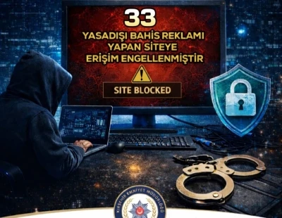 Kırşehir&rsquo;de 33 internet sitesine erişim engeli
