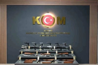 Kırşehir&rsquo;de ka&ccedil;ak silah operasyonu: 1 g&ouml;zaltı
