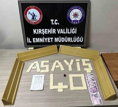 Kırşehir&rsquo;de kahvehaneye kumar baskını
