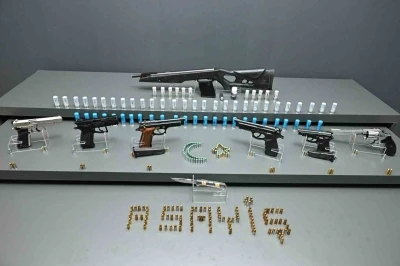 Kırşehir&rsquo;de şok uygulamada silah ele ge&ccedil;irildi
