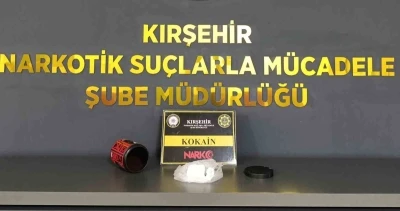 Kırşehir&rsquo;de uyuşturucu operasyonu
