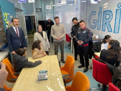 Kış bilim ve teknoloji kampı Erzurum&rsquo;da ger&ccedil;ekleştirildi
