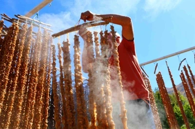 Kış sofralarının vazgeçilmezi: Orcik mesaisi başladı
