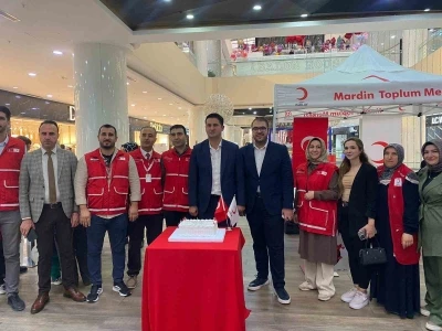 Kızılay Haftası Mardian Mall’da kutlandı
