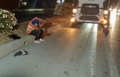 Kızını YKS&rsquo;ye g&ouml;t&uuml;rmek i&ccedil;in yola &ccedil;ıktı, feci kazada hayatını kaybetti
