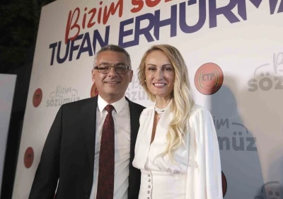 KKTC’nin yeni Cumhurbaşkanı Erhürman’dan zafer mitingi
