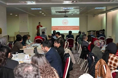 KM&Uuml;&rsquo;de kadına y&ouml;nelik şiddetle m&uuml;cadele &ccedil;alıştayı d&uuml;zenlendi
